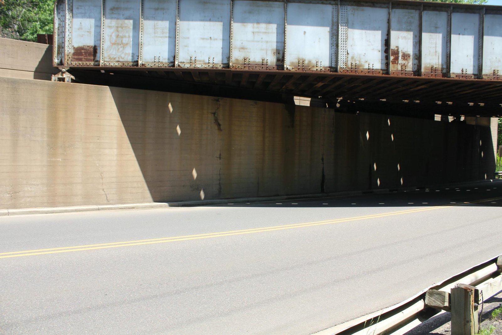 West abutment